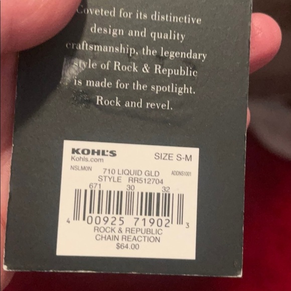 Rock & Republic Copper Metallic Delicate Sweater - Picture 8 of 9